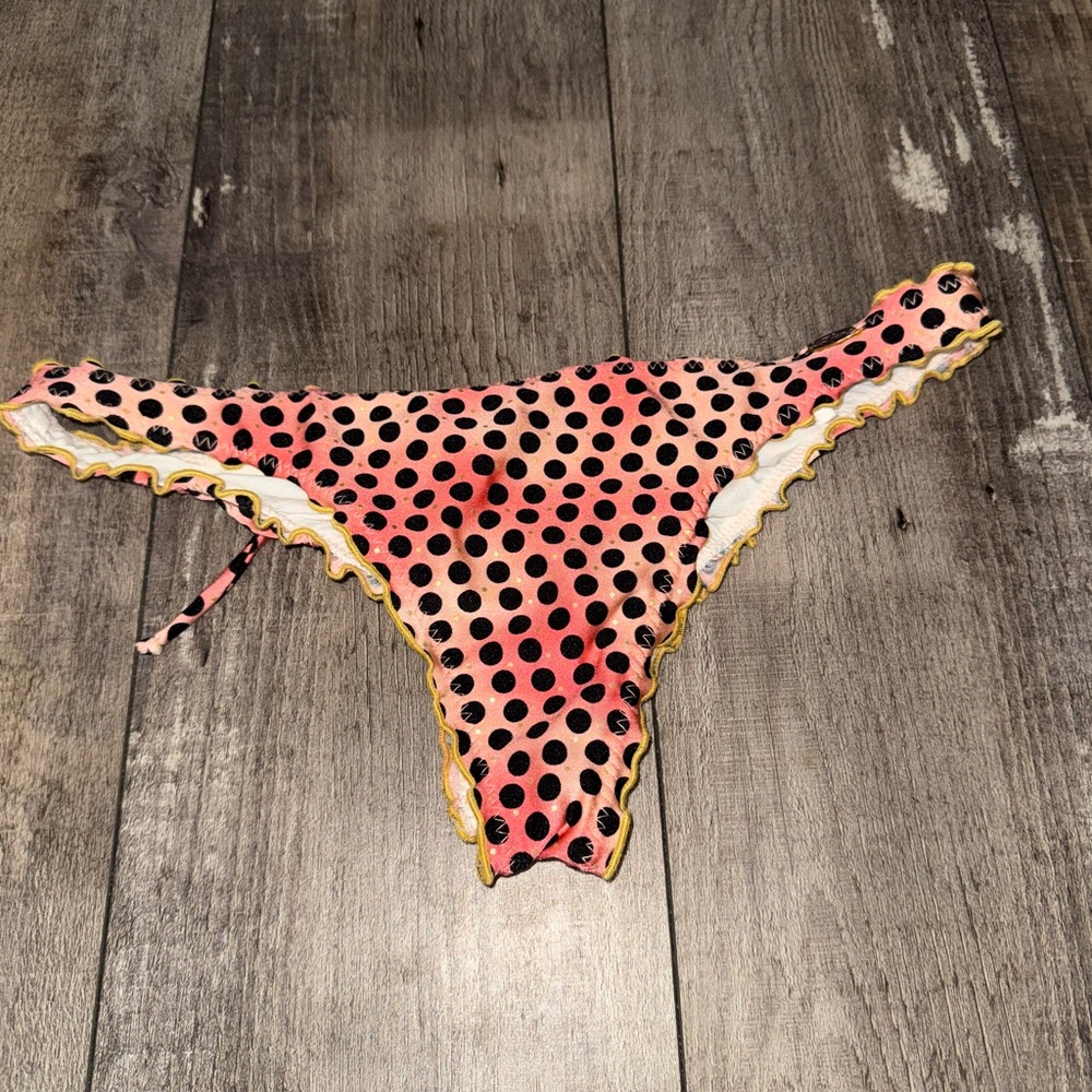 Luli Fama GLAM LOVIN medium minimal coverage Bikini Bottom